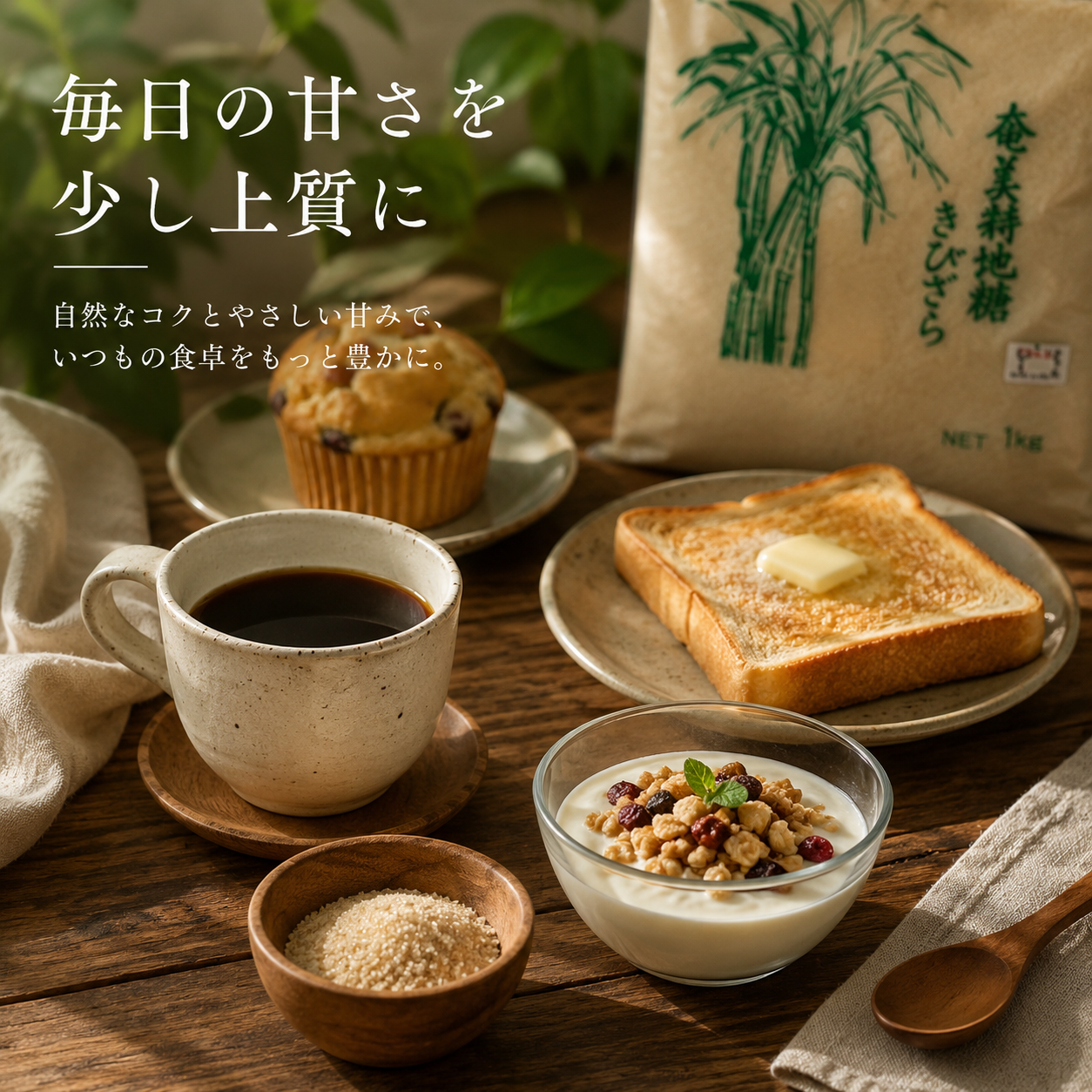自然な暮らし 富国製糖のきびざら 2キロ(グリーンストアECショップさん)のメインイメージ